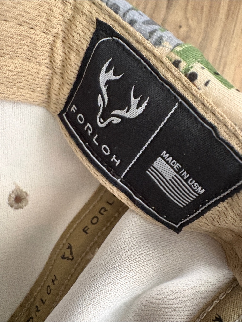 Forloh camouflage snapback hat - Picture 5 of 5
